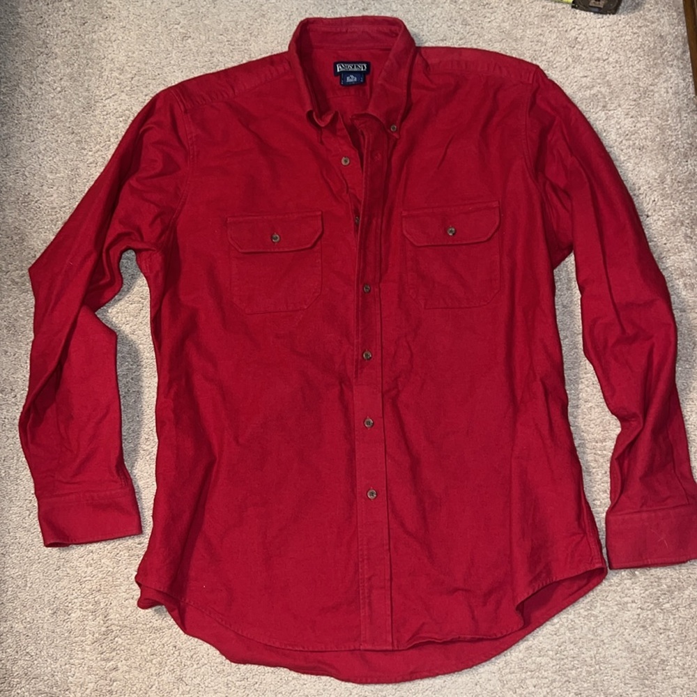 Lands End Men’s Button Shirt. Size XL.